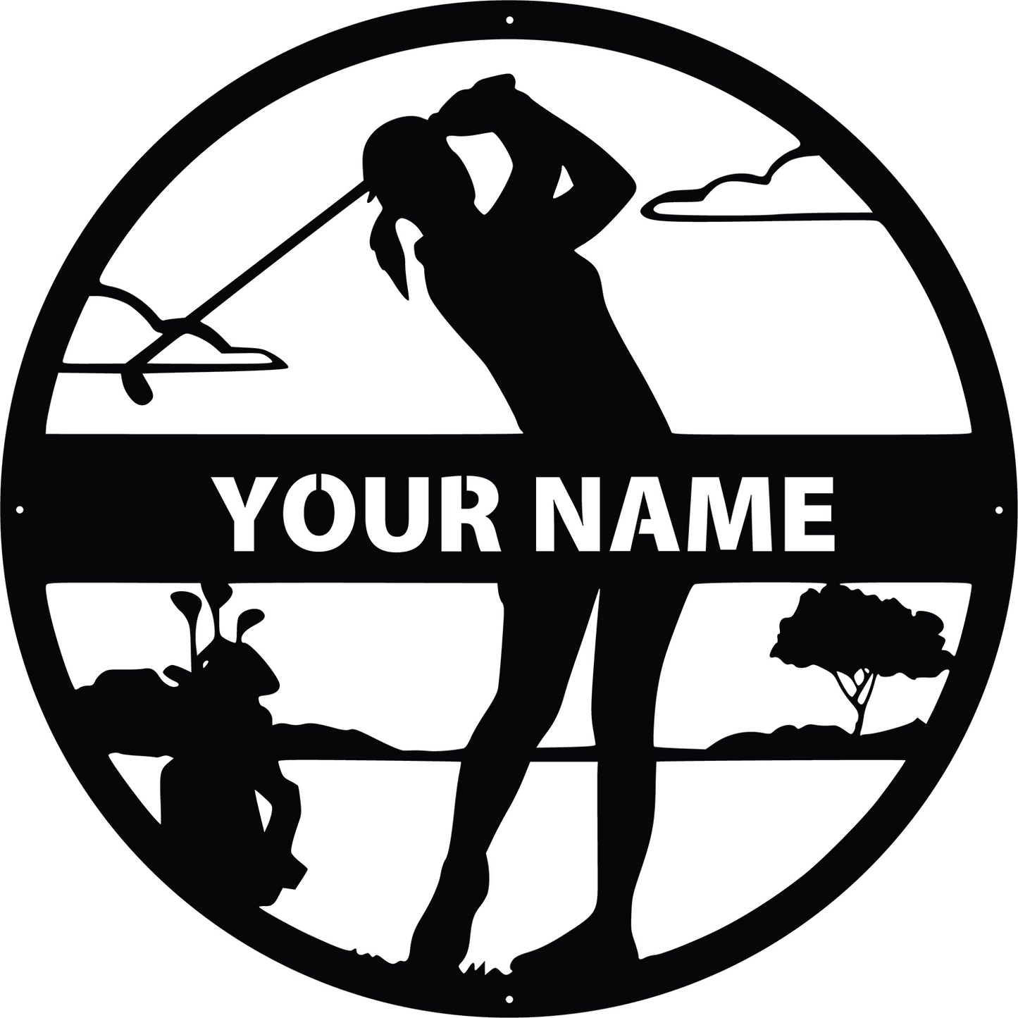 Female Golfer